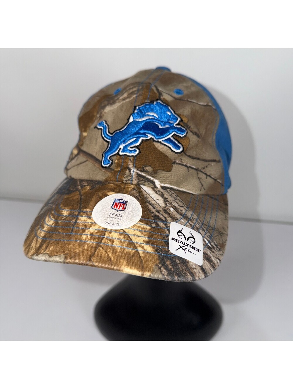 Detroit Lions/Realtree Adjustable Hat